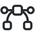 Bezier SVG Icon